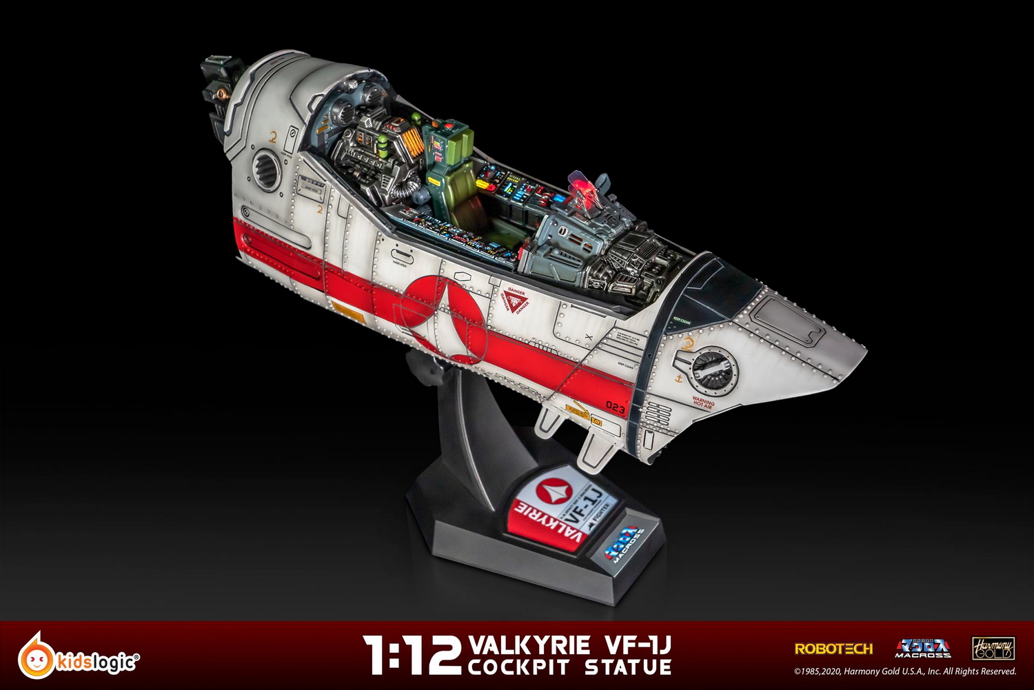 1/12 Robotech Macross Valkyrie VF1J Cockpit Statue