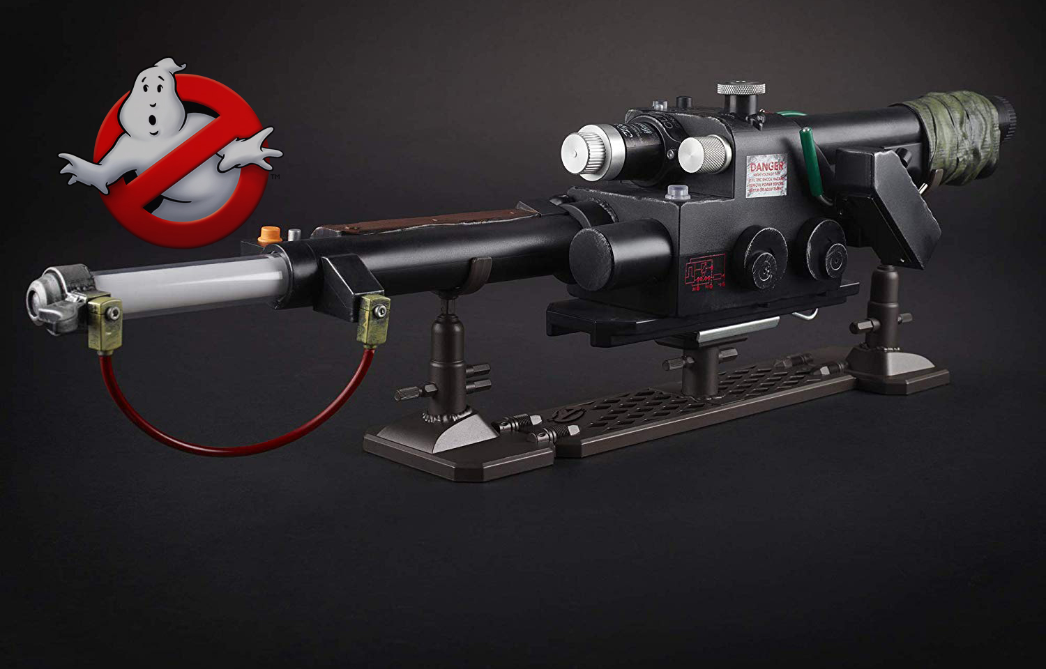 Ghostbusters: the replica of Egon Spengler's proton rifle