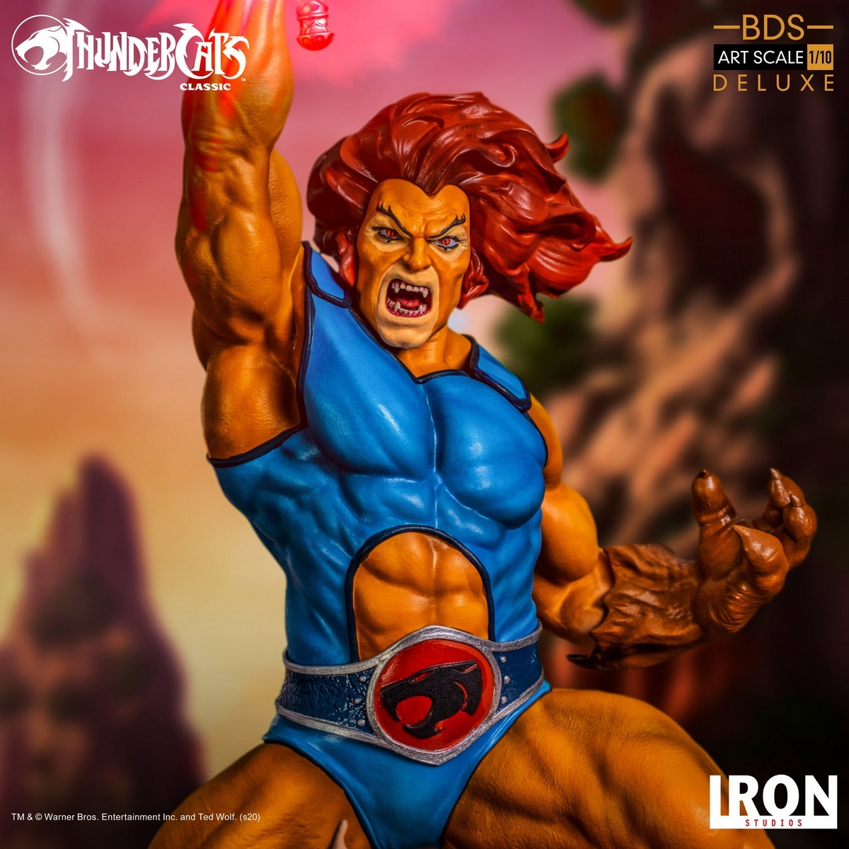 Lion-O & Snarf BDS Art Scale 1/10 - Thundercats