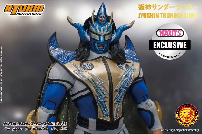 New Japan Pro Wrestling Action Figure Jyushin Thunder Liger Notes Exclusive Ver.