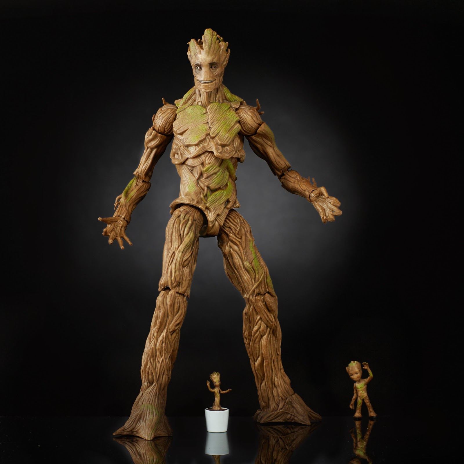 Marvel Legends Guardians of the Galaxy Groot Evolution Pack