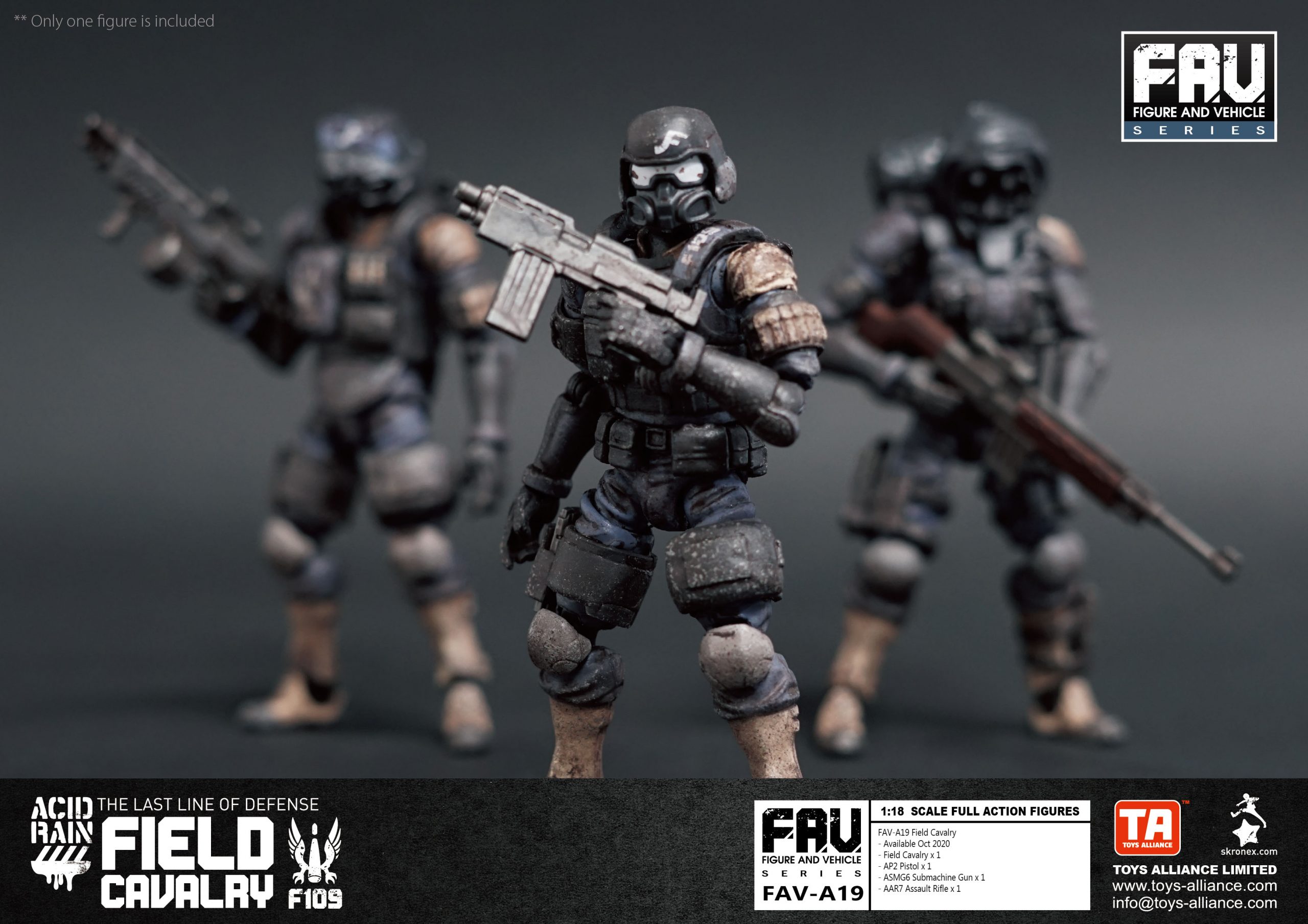 1/18 FAV-A19 ~ A22 Field Cavalry / Field Warfare / Sea Fleas / Field Magic Eye