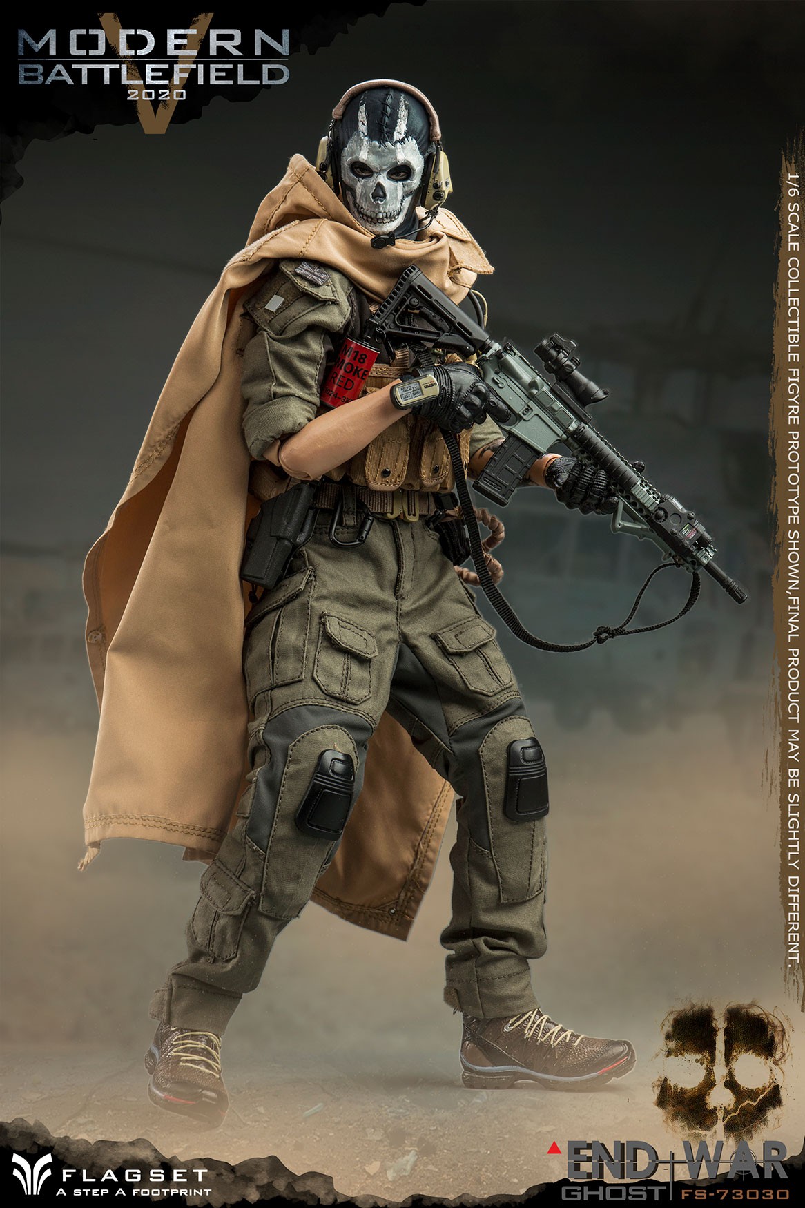 1/6 Doomsday War Series END WAR Death Squad-V ghost