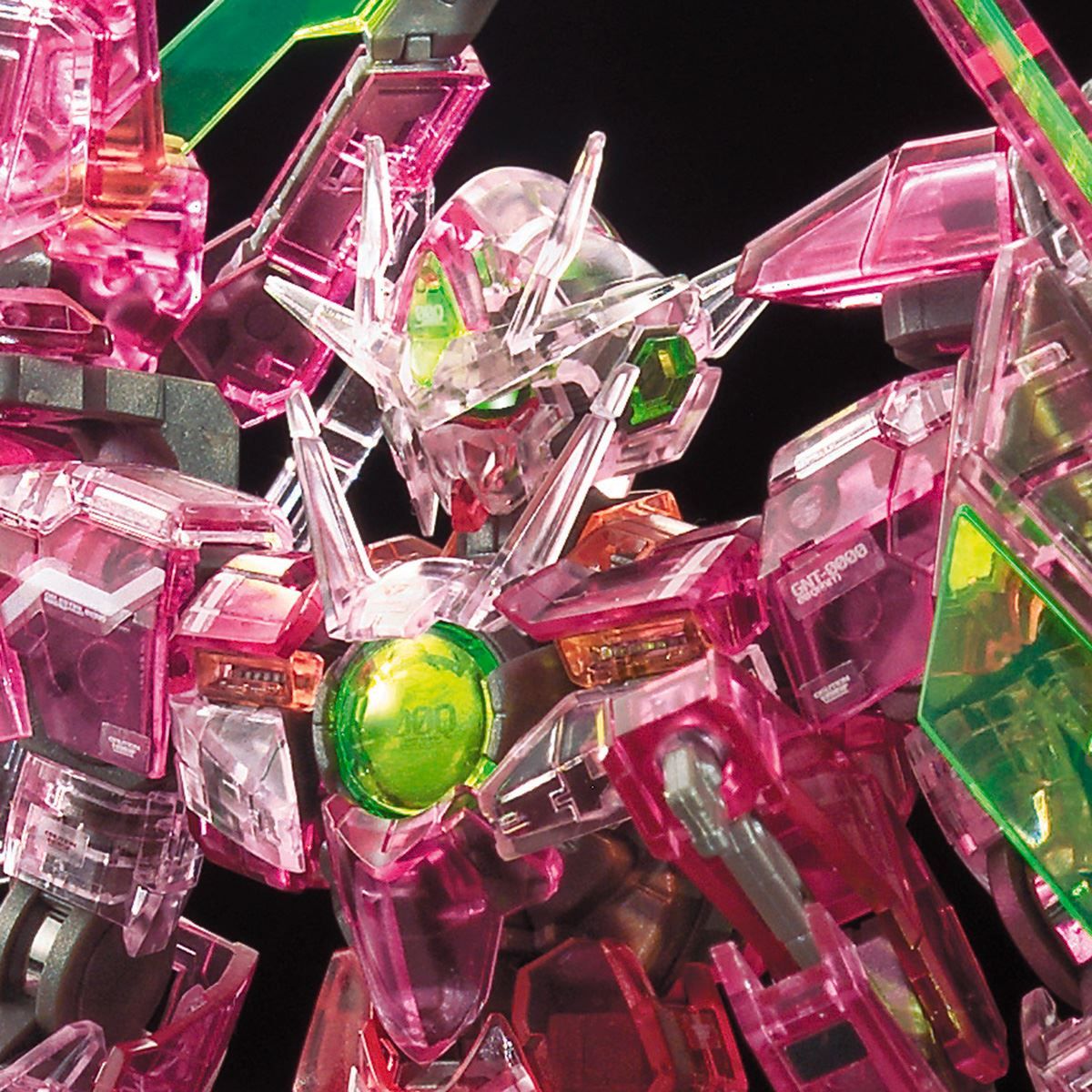 Mobile Suit Gundam 00V: Battlefield Record - GNT-0000 / FS 00 Qan [T] Full Saber -Trans-Am Clear- RG 1/144