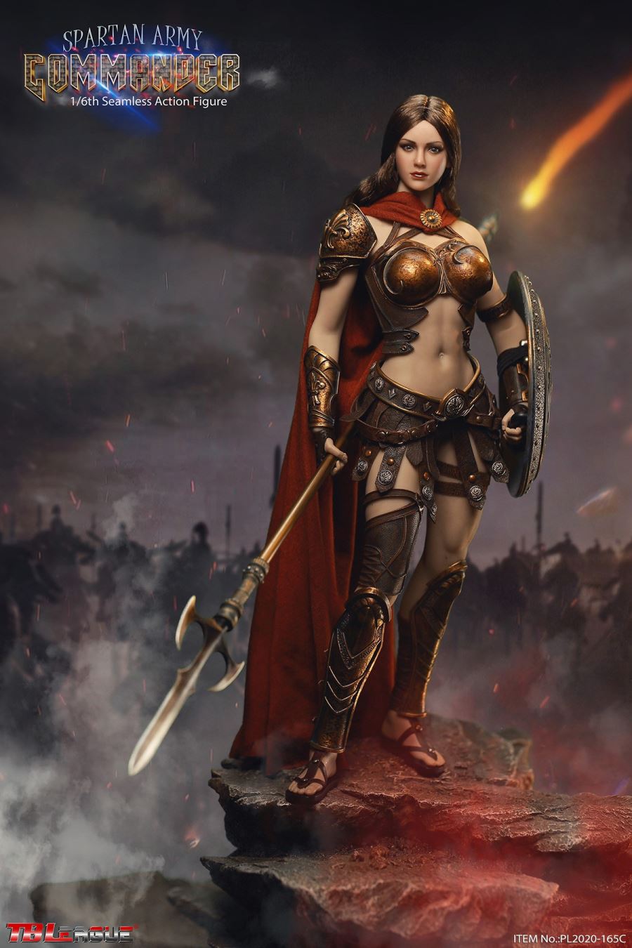 Spartan Army Commander 1/6 PL2020-165C (Golden Commander)
