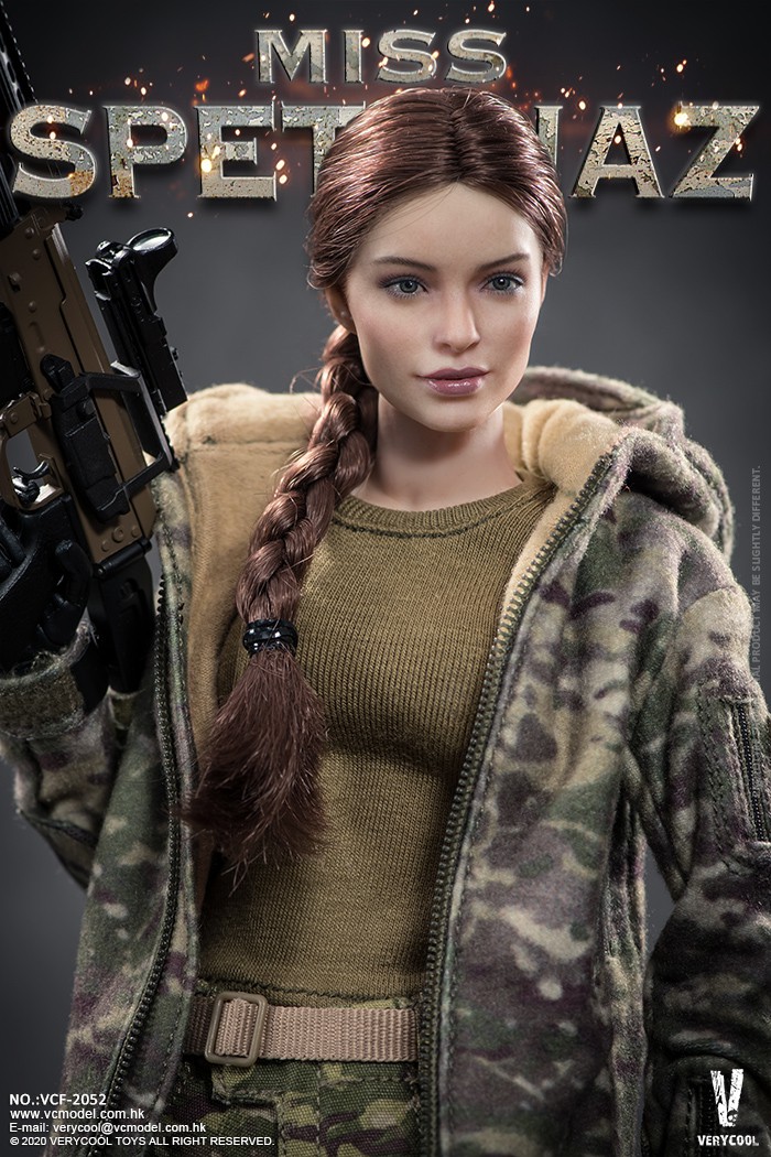 1/6 Russian Special Combat Women Soldier