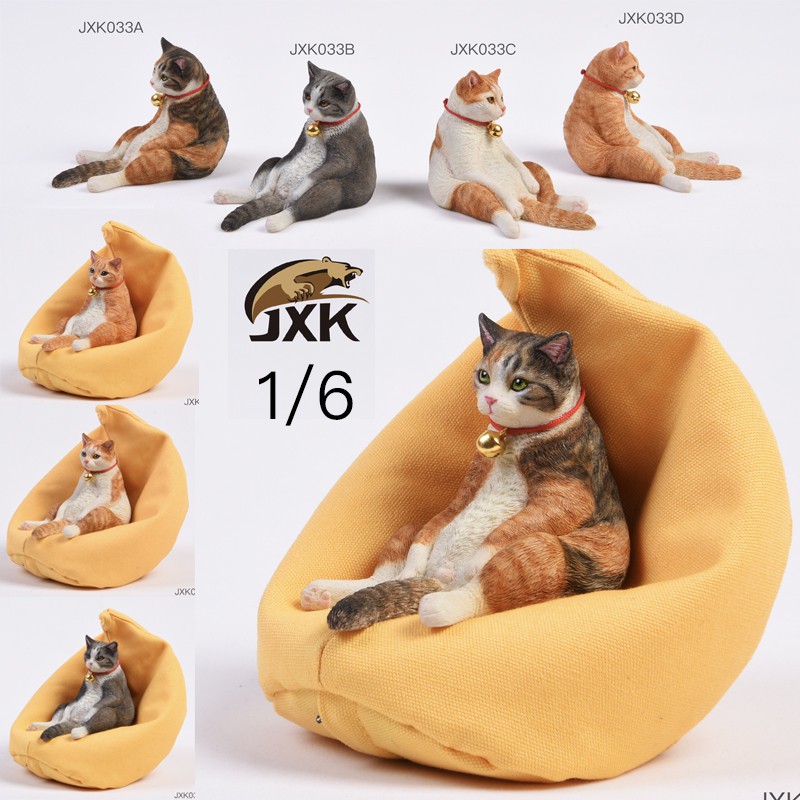 1/6 JXK033 The Beauty of Lazy Cat Series Short with Lazy Sofa