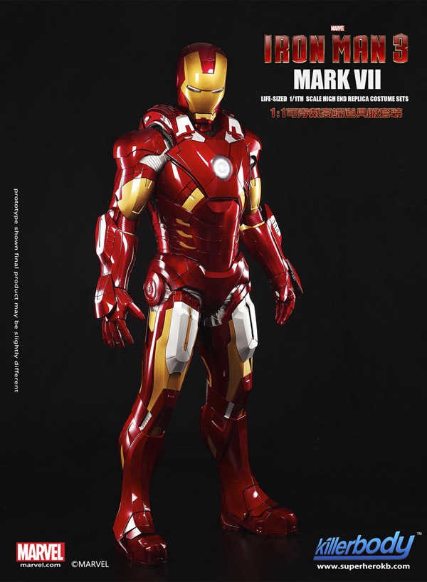 1/1 wearable props - Iron Man MK7 full set of armor