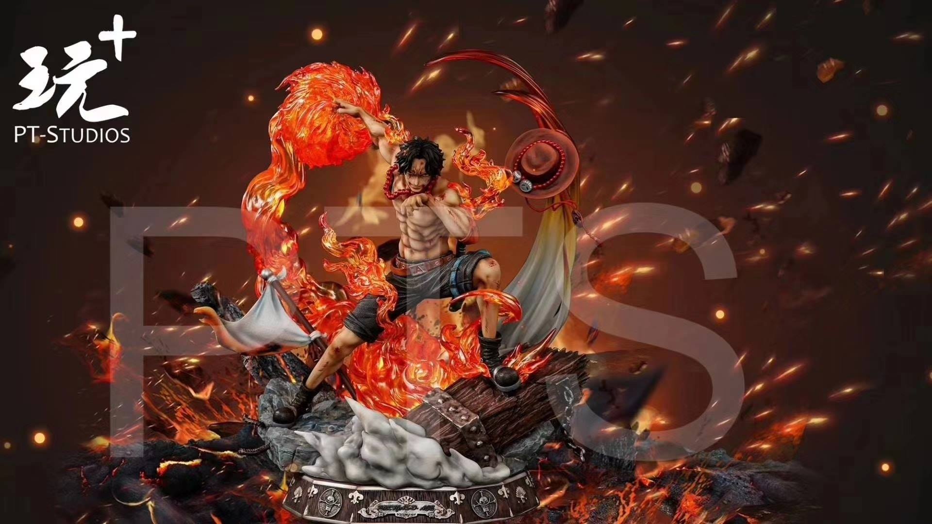 Art Battle Three Brothers Series - Portgas D. Ace