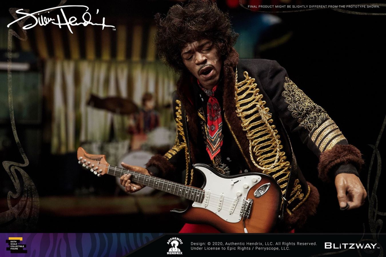 1/6 The God of Guitar - Jimi Hendrix