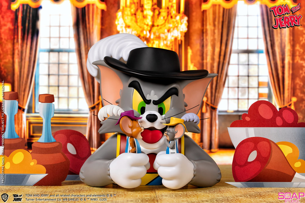 Tom and Jerry - Musketeers Vinyl Bust