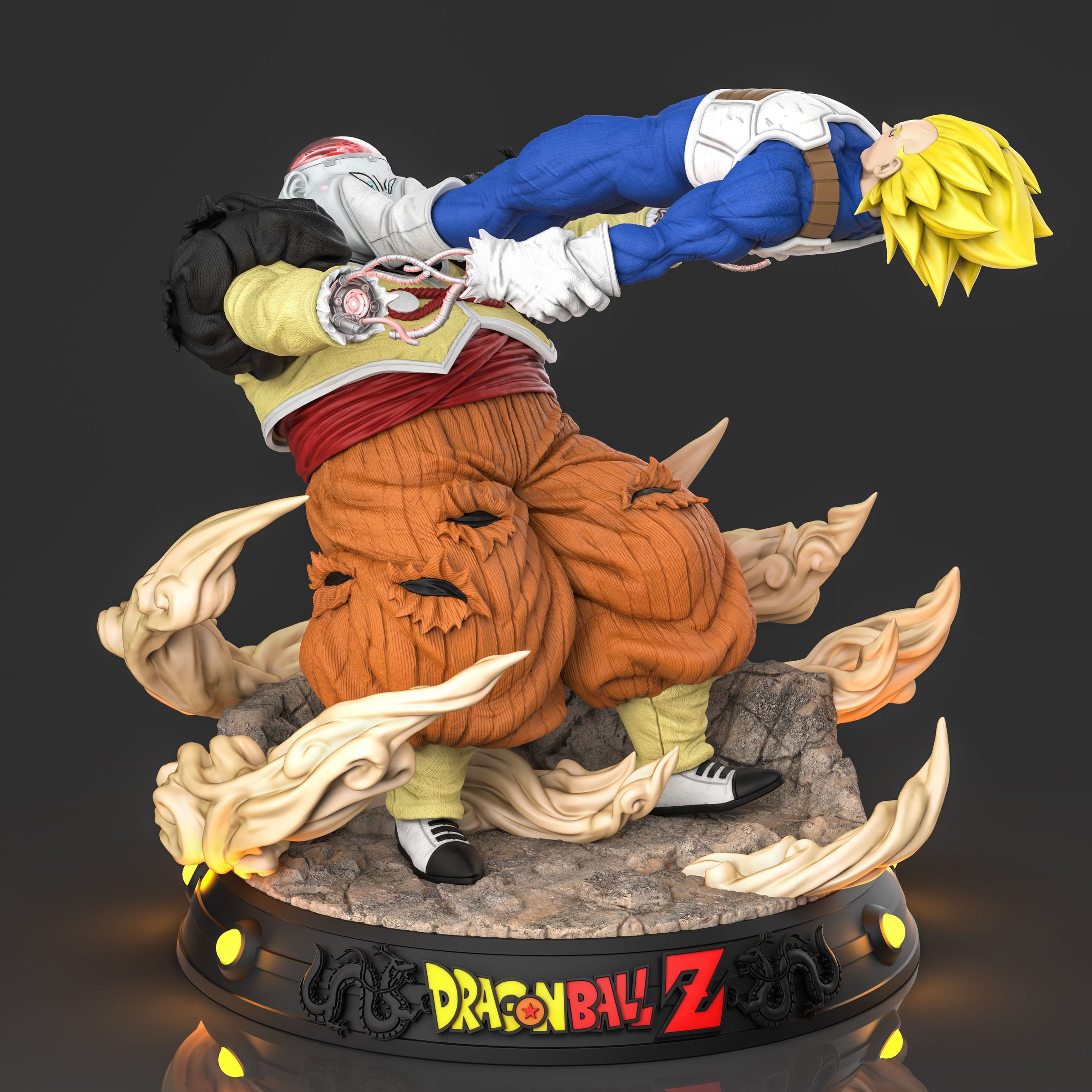 Vegeta Vs Android 19