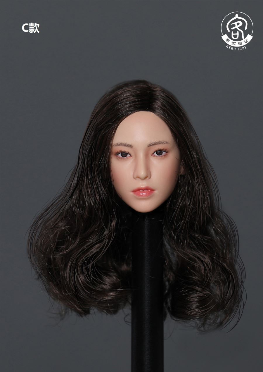 1/6 Asian beauty head carving