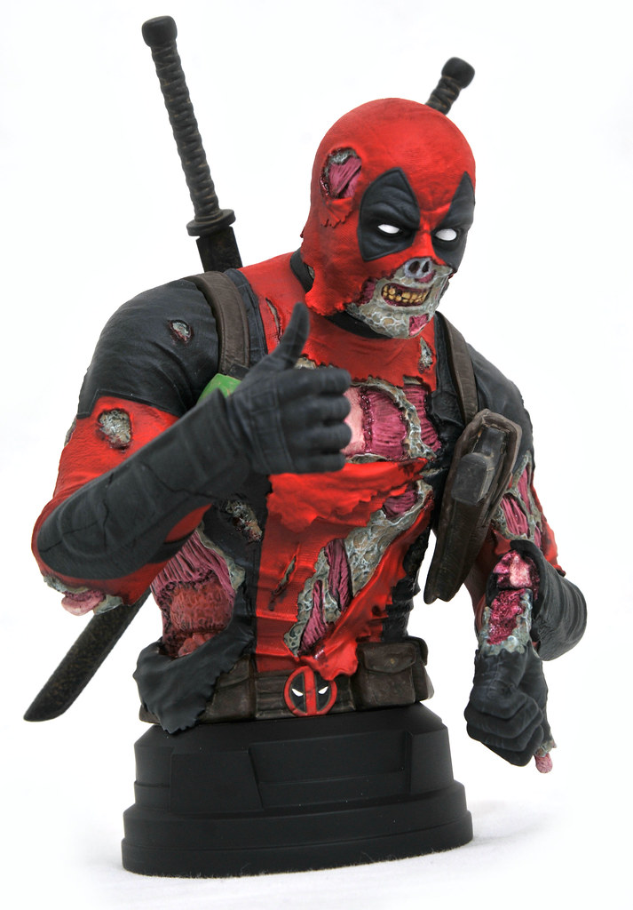 Marvel-Deadpool Zombie Mini Bust-2020 SDCC Exclusive