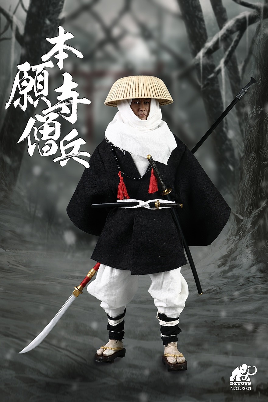 1/6 DX002 alloy die-casting-Japan Sengoku-Honganji Monk Soldier (Deluxe Edition)