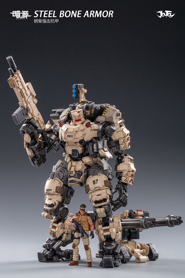 JT0203 1/25 : Steel Bone Armor (Desert version）