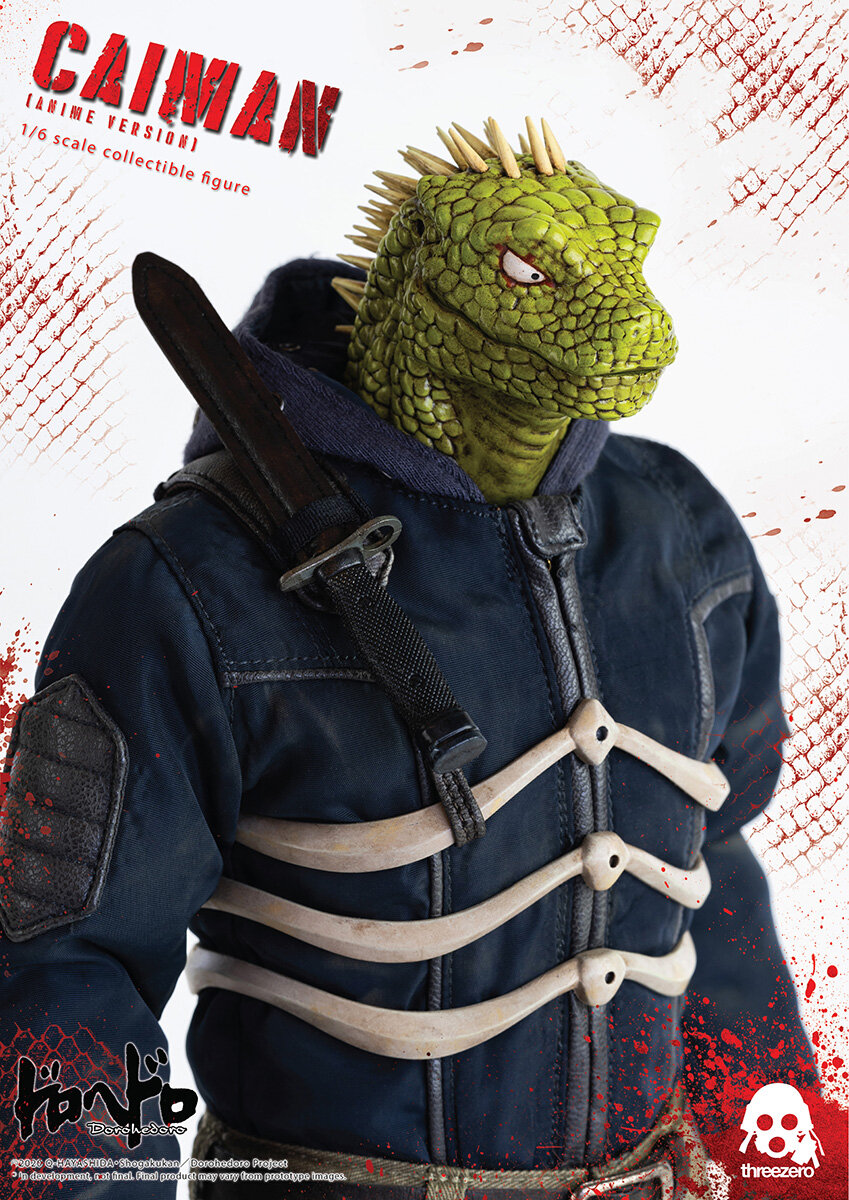 1/6 Dorohedo - Caiman (animated version)