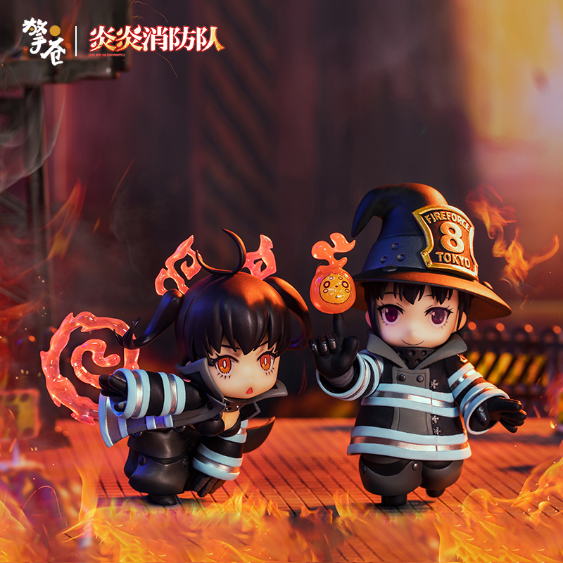 Fire Force - Maki Oze and Tamaki Kotatsu
