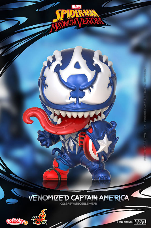CosBaby Spider-Man: Maximum Venom [Size S] Captain America (Venomized Ver.)