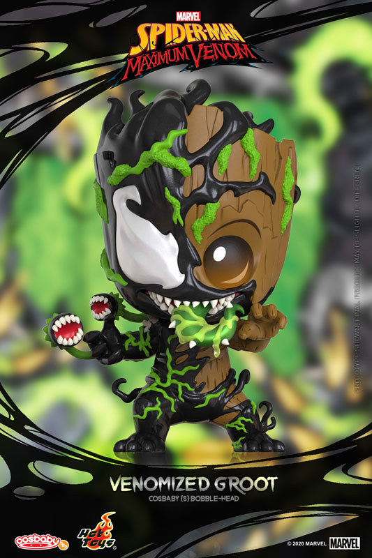 CosBaby Spider-Man: Maximum Venom [Size S] Groot (Venomized Ver.)