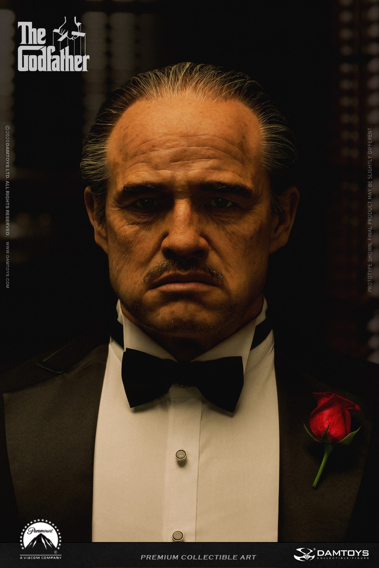 The Godfather 1972 Edition 1/1 Full Scale Silicone Collectible Bust