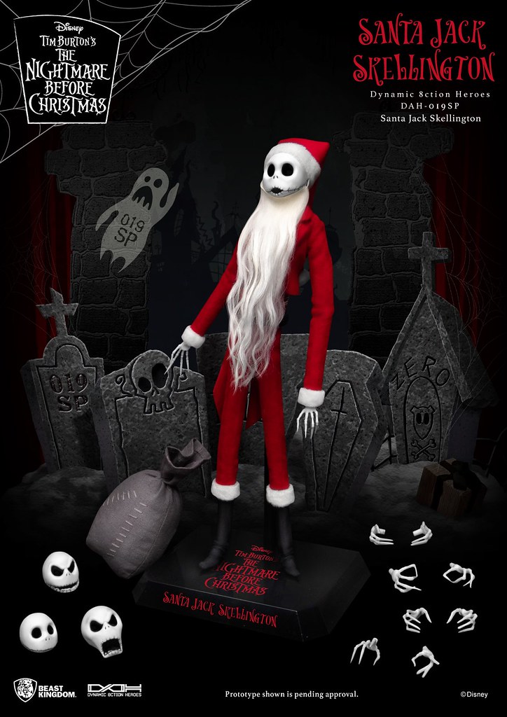 The Nightmare Before Christmas Santa Jack Skellington