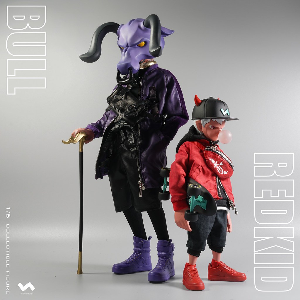 1/6 Street Mask Series BULL & RedKid