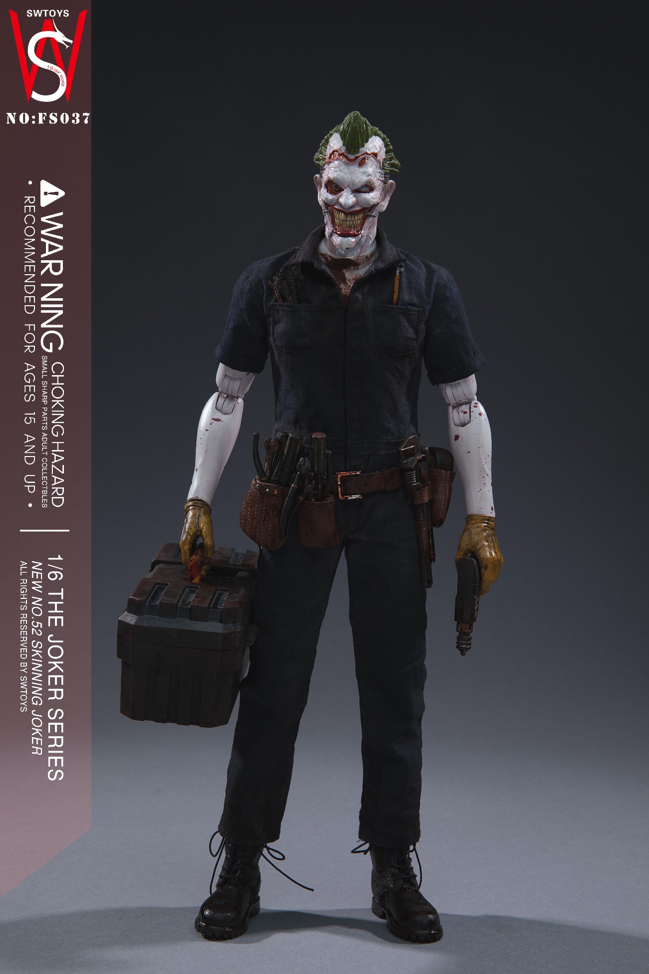 1/6 new 52 skinning clown action figure NO: FS037