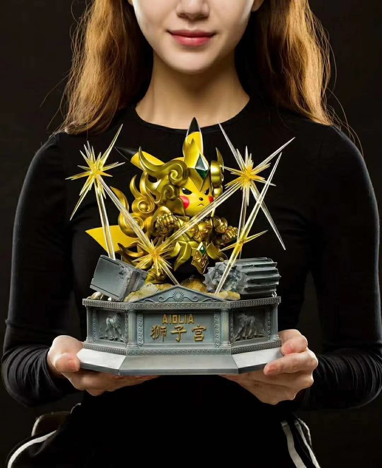 Pikachu Cos Leo Aiolia