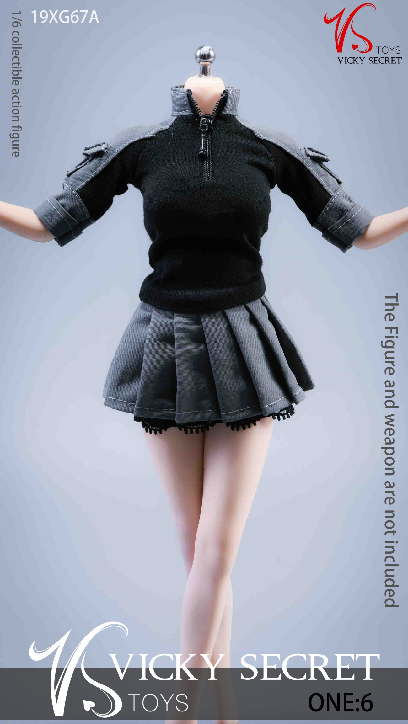 1/6 Female combat uniform