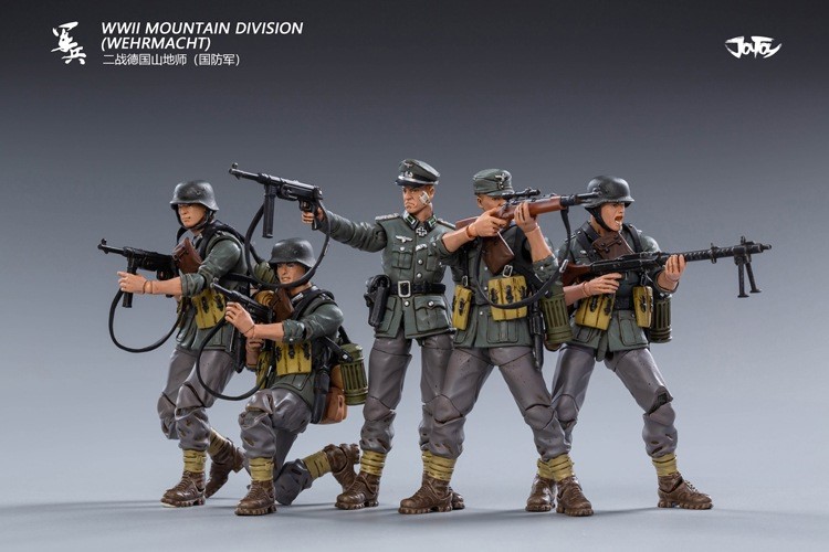 JT0456 1:18 : WWII Mountain Division (Wehrmacht)