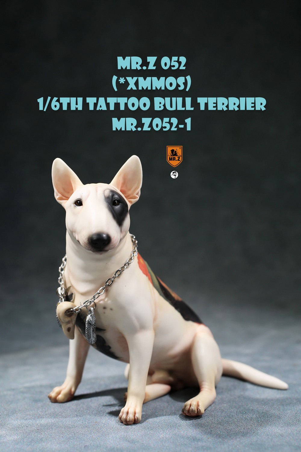 Animal Model No.52: 1/6th TATTOO BULL TERRIER (all 5 colors)