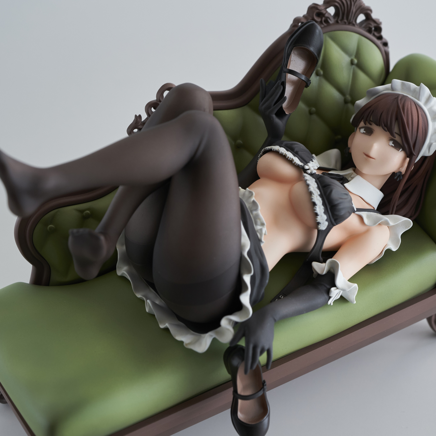 Kuro Tights DEEP - Maid no DEEP na Yuwaku