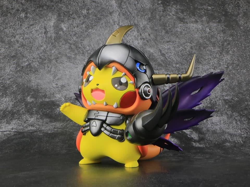 Pikachu Cos MetalGreymon