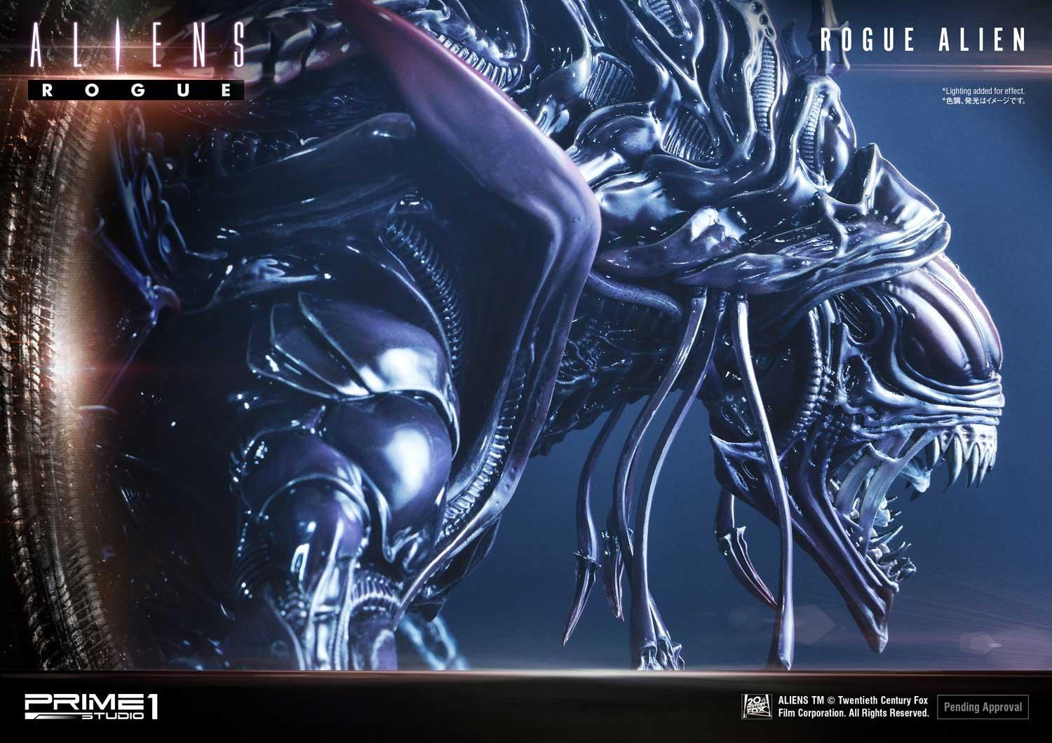 Aliens (Comics) Rogue Alien Battle Diorama