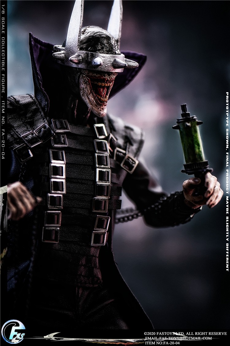 1/6 FA-20-04 Death Metal Laughing Bat Action Figure