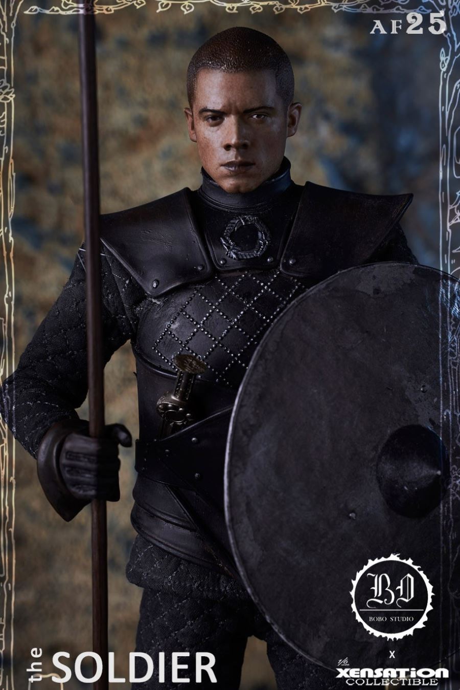 1/6 Grey Worm Soldier Collectible Doll (AF25)