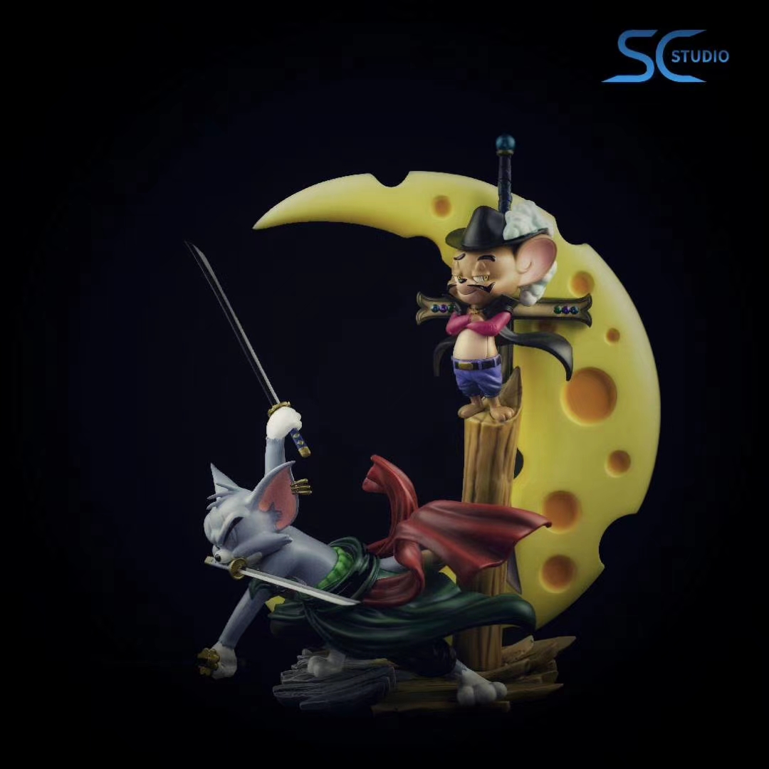 Zoro Tom vs Mihawk Jerry