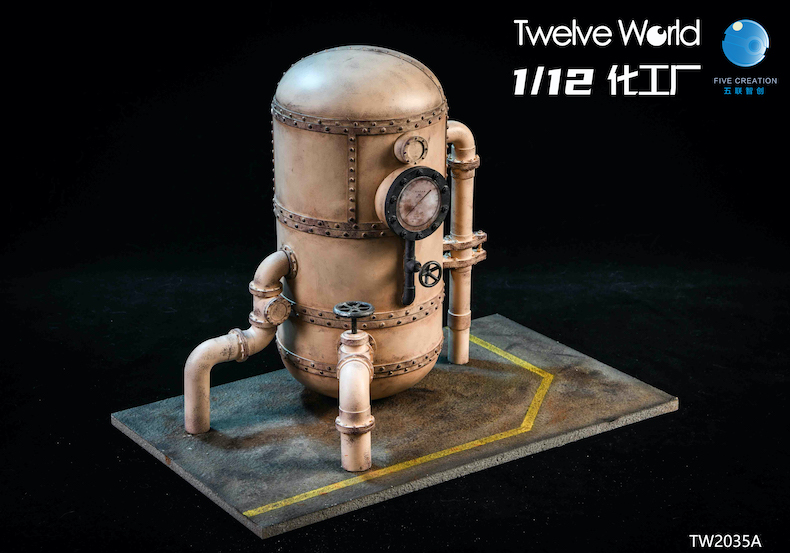 1/12 chemical plant scene