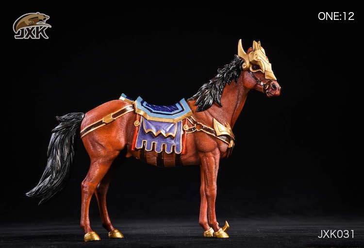 1/12 Three Kingdoms Red Horse Static Model