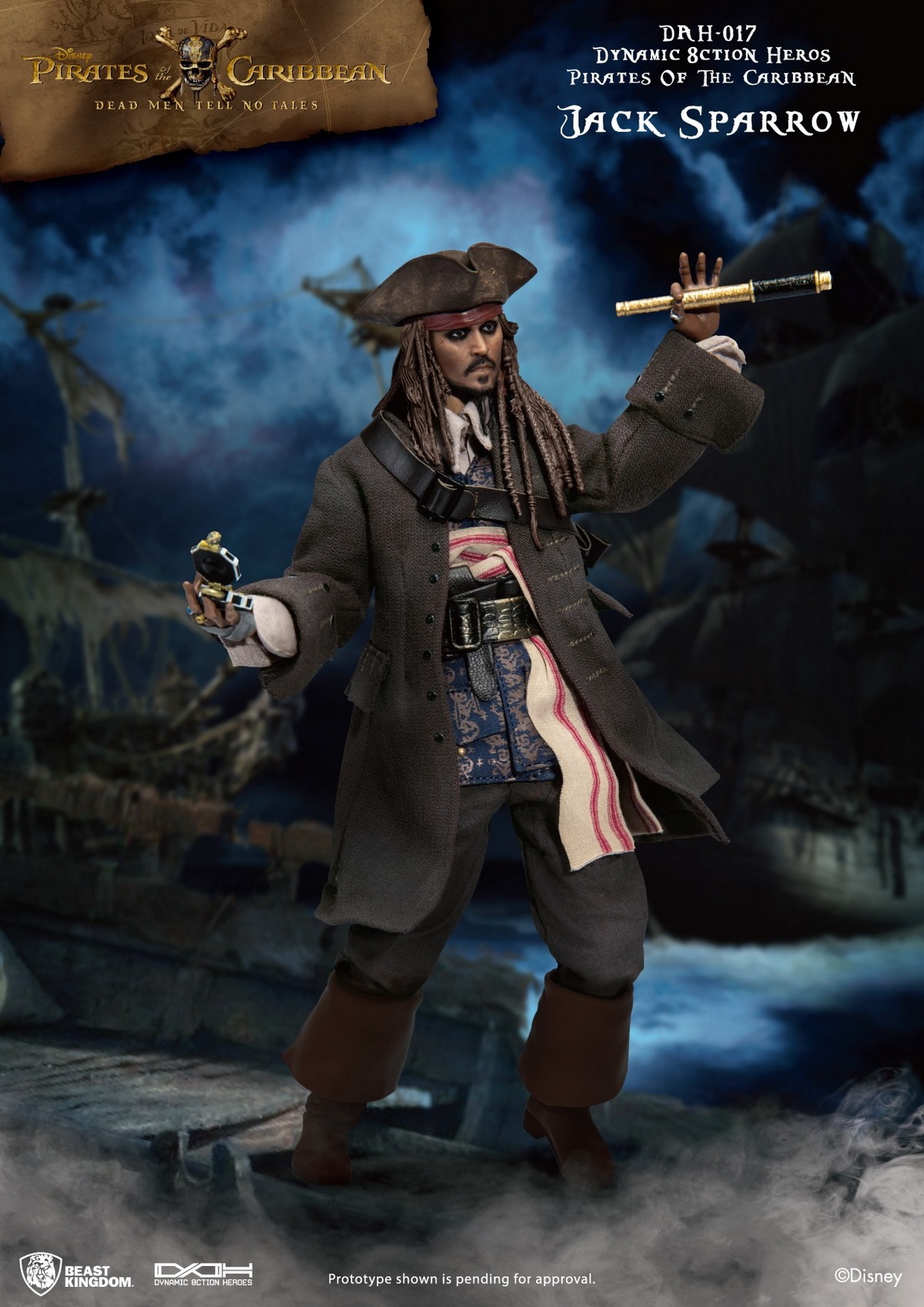 1/9 Pirates of the Caribbean : Captain Jack
