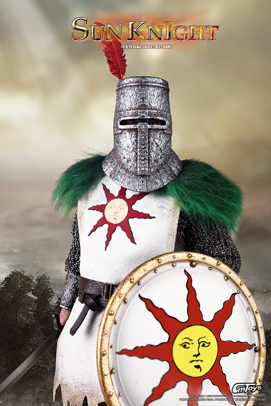 CM005 1/6 DIE-CAST ALLOY - SOLAR KNIGHT