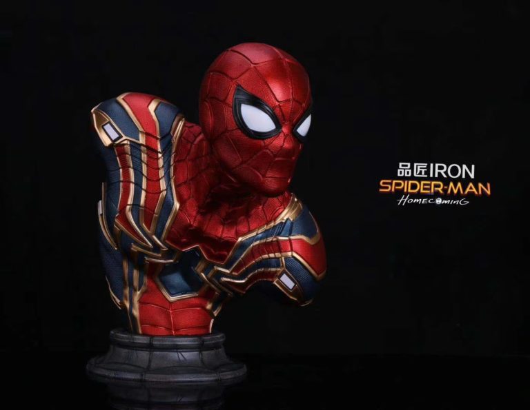 Iron Spiderman Bust