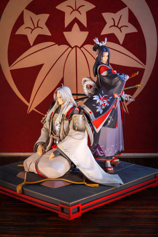 Onmyoji Honkaku Gensou RPG Eikou no Sen Minamoto no Yorimitsu Minamotoshi Chouhou Onikiri 1/8 Complete Figure Set of 2