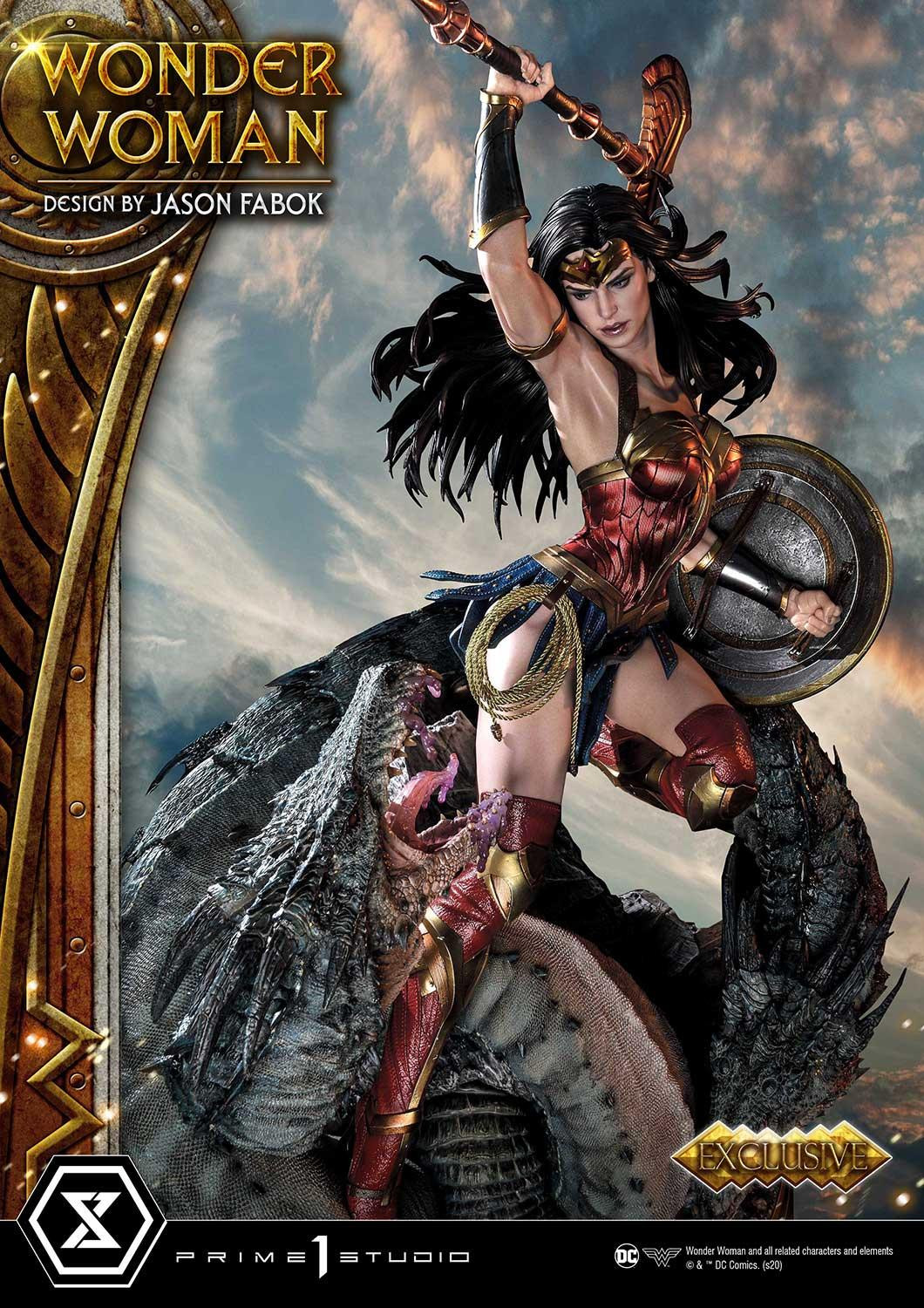 WonderWoman (comics) Wonder Woman versus Hydra (Concept Design By Jason Fabok)EX Bonus Version