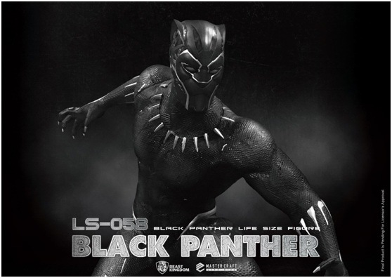 1/1 scale Black Panther statue