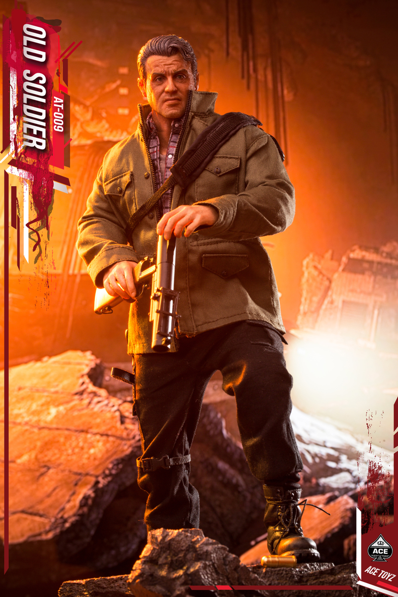 AT-009 Old Soldier 1/6 Scale Figure