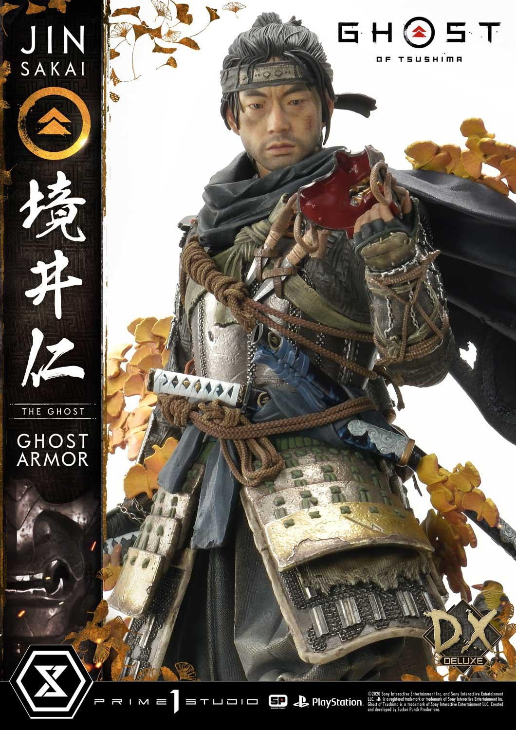 Ghost of Tsushima Jin Sakai, The Ghost Ghost Armor Deluxe Version