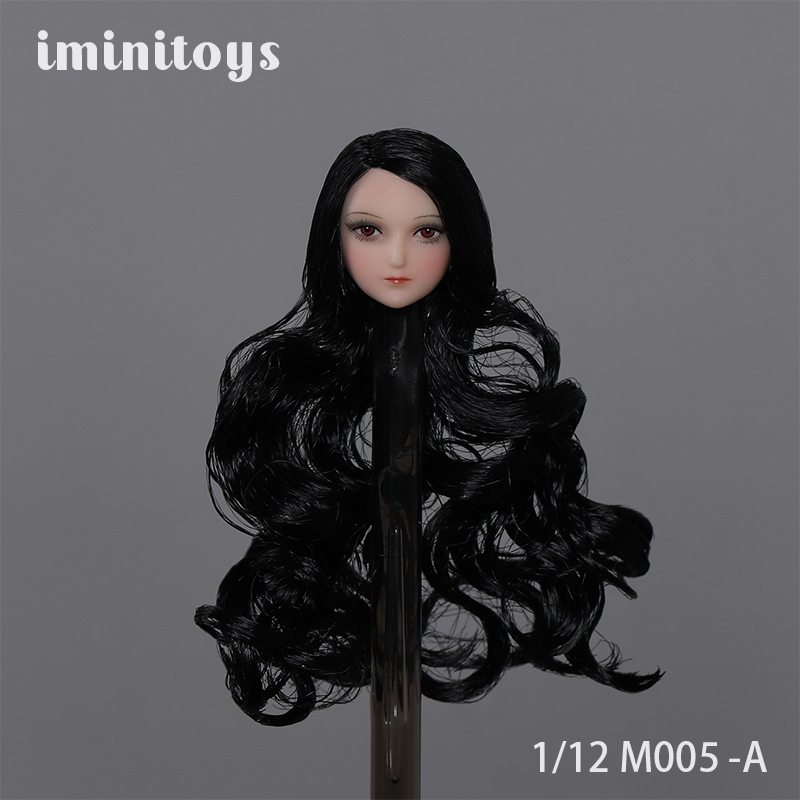1/12 M005 anime beautiful girl head sculpture