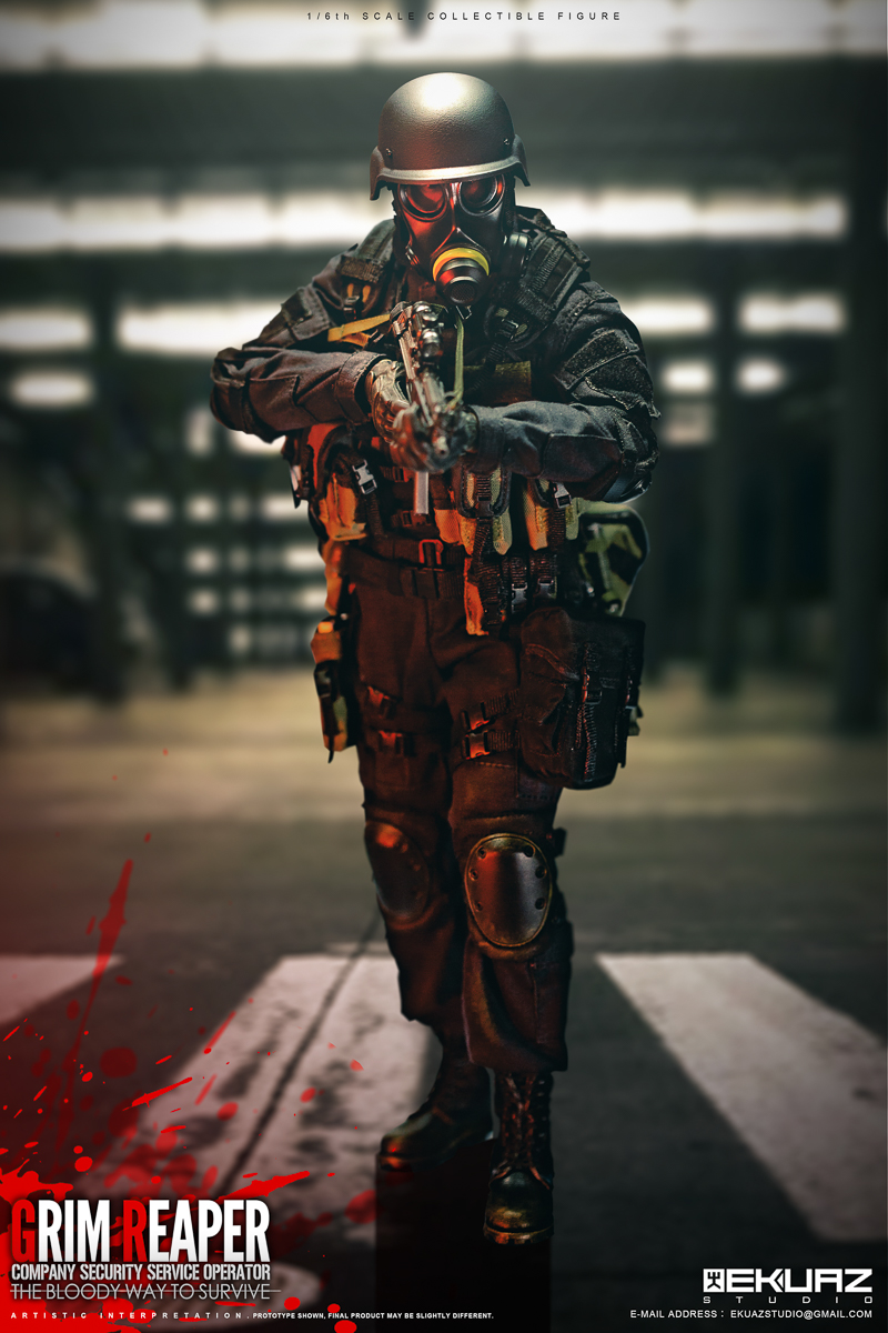 1/6 Reaper-CSS Special Forces Bloody Survival Doll